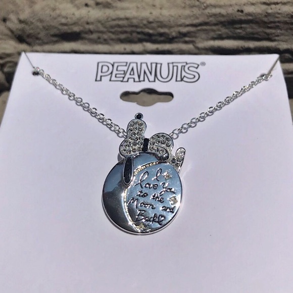 ♥️ last one! Snoopy crystal pendant necklace - Picture 2 of 5